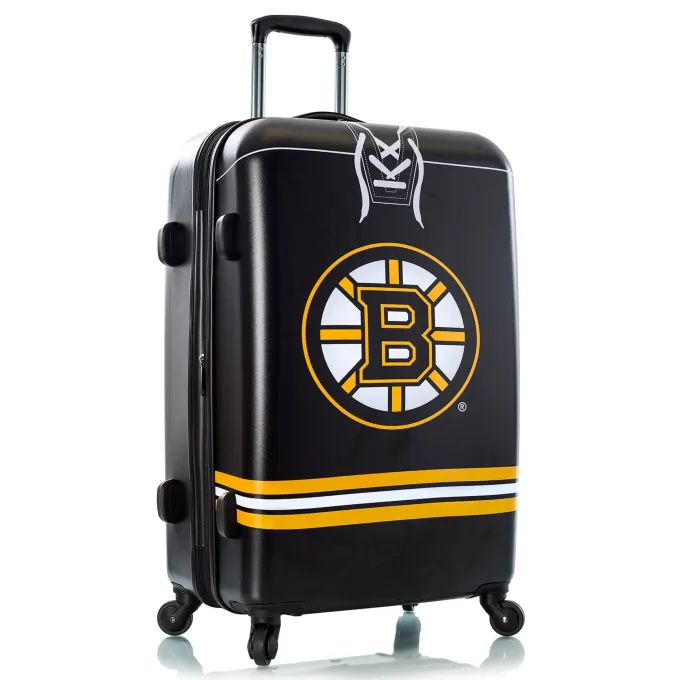 Silk & Salt Heys Boston Bruins Hardside 26 Check in Luggage^ Hard Side Luggage