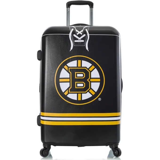 Silk & Salt Heys Boston Bruins Hardside 26 Check in Luggage^ Hard Side Luggage