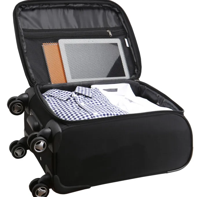 Silk & Salt University of Washington Huskies 20-Inch Carry On Spinner^ Carry On Luggage