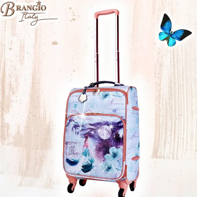 Silk & Salt Fairy Tale Carry on Luggawith Spinner Wheels^ Carry On Luggage