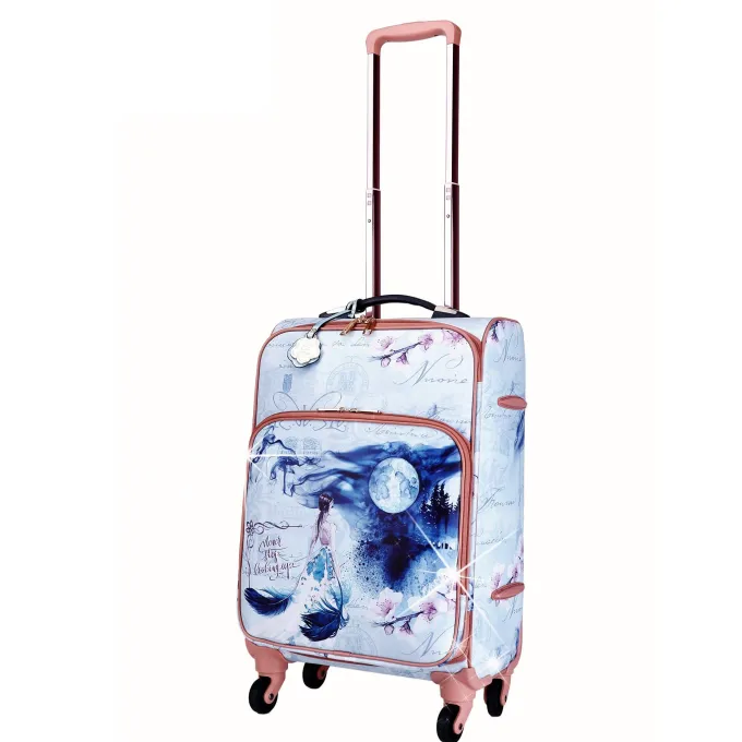 Silk & Salt Fairy Tale Carry on Luggawith Spinner Wheels^ Carry On Luggage