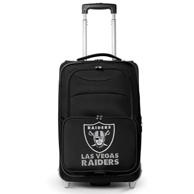 Silk & Salt Las Vegas Raiders 21 Rolling Carry-On Suitcase^ Carry On Luggage