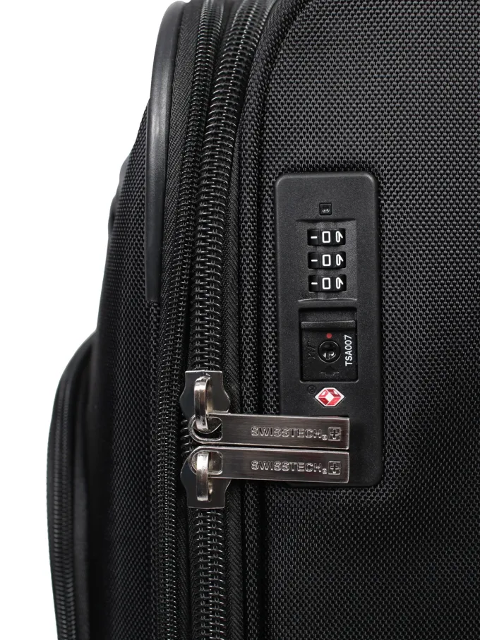 Silk & Salt SwissTech 2 Piece LuggaSet 29 Executive and Navigation 21 Black^ Luggage Sets