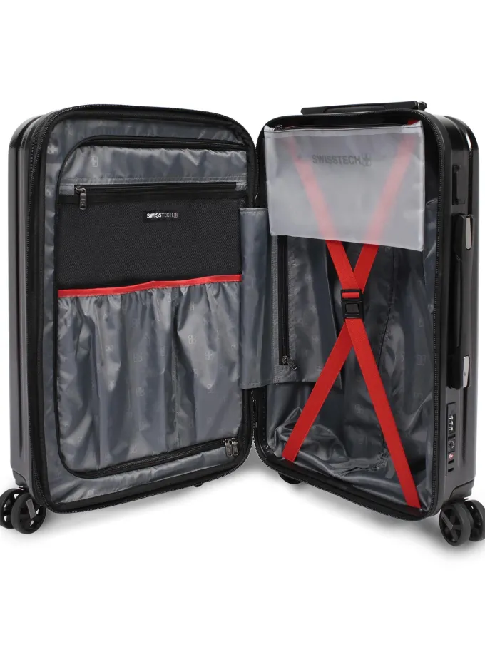Silk & Salt SwissTech 2 Piece LuggaSet 29 Executive and Navigation 21 Black^ Luggage Sets