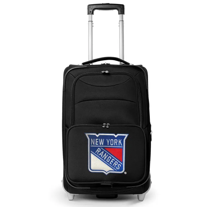 Silk & Salt York Rangers 21 Softside Rolling Carry-On Suitcase - Black^ Carry On Luggage
