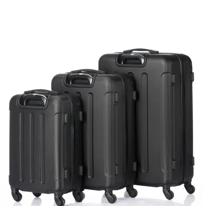 Silk & Salt UBesGoo 3 Pieces Travel LuggaSet Bag ABS Trolley Carry On Suitcase^ Carry On Luggage