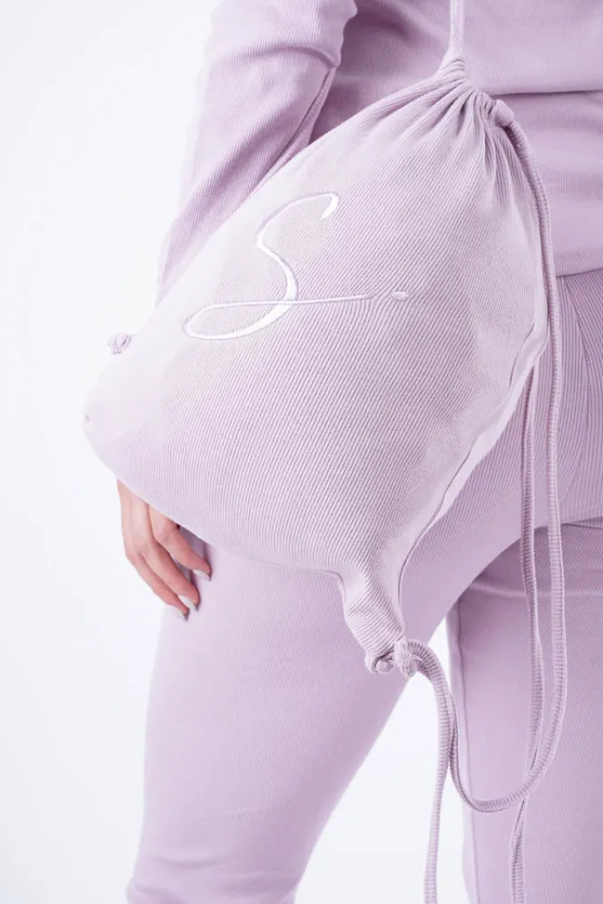 Silk & Salt ribbed comfy lounge set - purple^ Loungewear