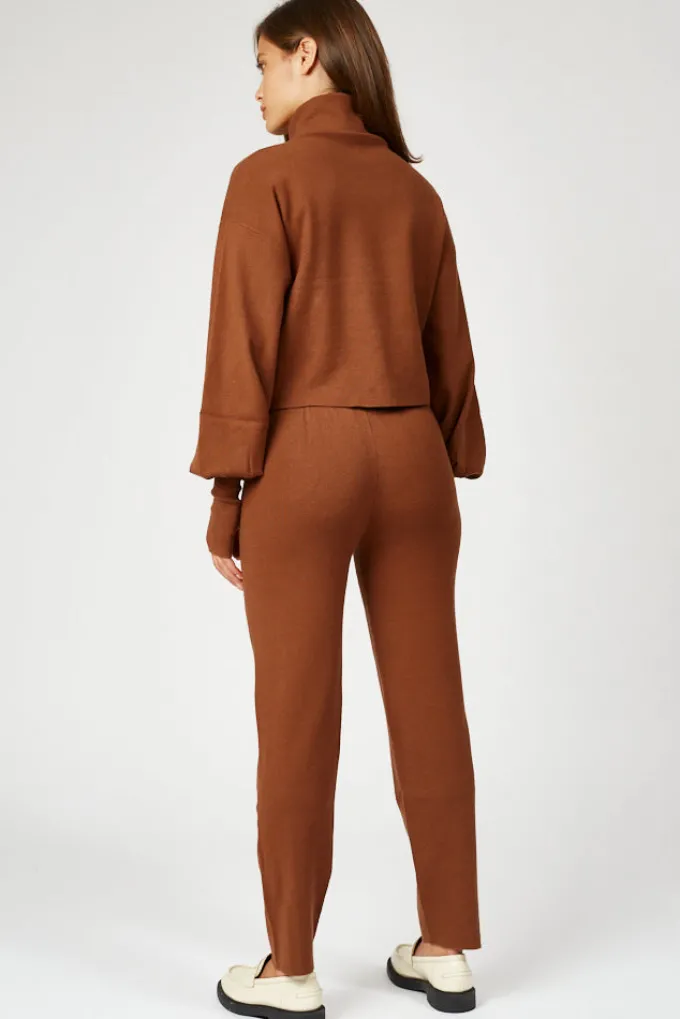 Silk & Salt luxe lounge set - rust^ Sets