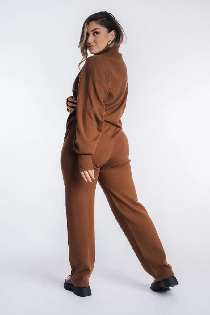 Silk & Salt luxe lounge set - rust^ Sets