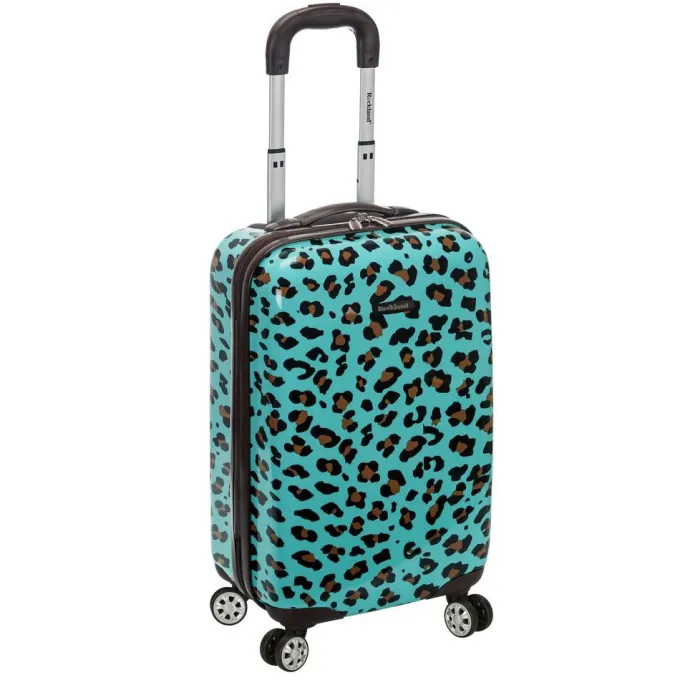 Silk & Salt 20 Polycarbonate Carry On Blueleopard^ Carry On Luggage