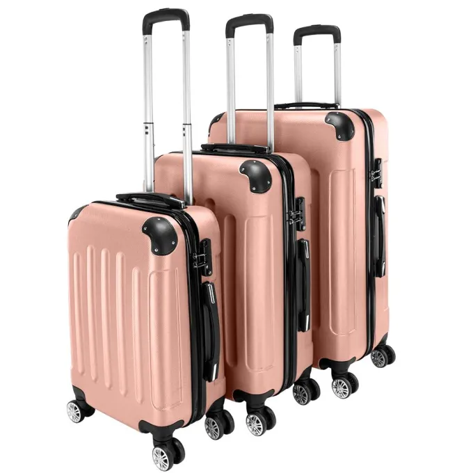 Silk & Salt Clearance! Carry-on Luggage 20 24 28 Hardside Luggawith TSA Approved Lock Maneuverable 360-degree Rotation Travel Suitcase for Cruise Air Travel Business Trip Holiday Vacationing Q1100^ Carry On Luggage|Hard Side Luggage