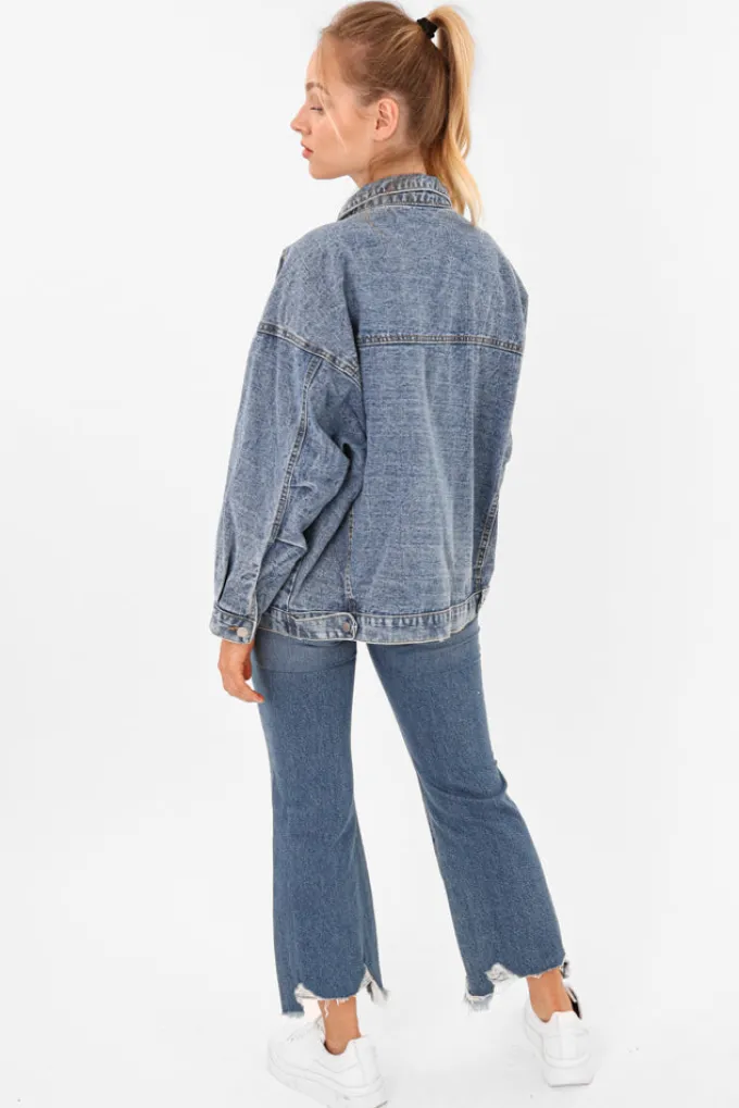 Silk & Salt denim jacket - light blue^ Coats & Jackets