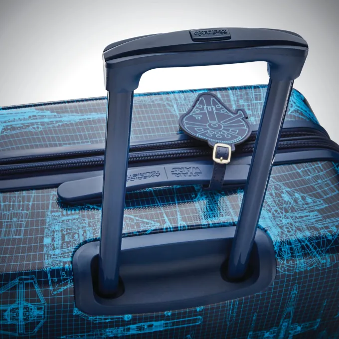 Silk & Salt American Tourister Star Wars Intergalactic 21-inch Hardside Spinner Carry-On Luggage One Piece^ Carry On Luggage