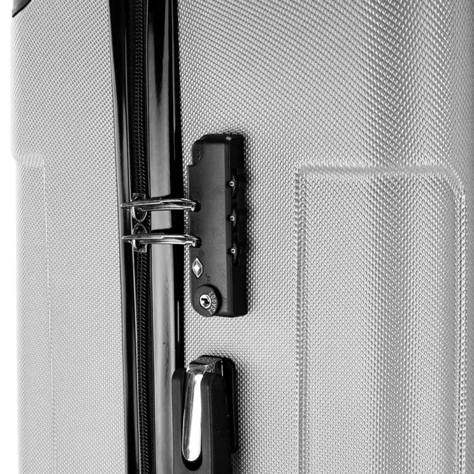 Silk & Salt LuggaSets Suitcase Set with Spinner Wheels for Travel Trips 20 24 28 3 Piece^ Checked Luggage