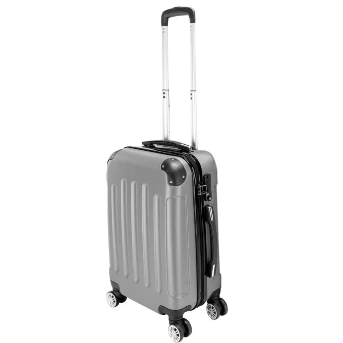 Silk & Salt LuggaSets Suitcase Set with Spinner Wheels for Travel Trips 20 24 28 3 Piece^ Checked Luggage