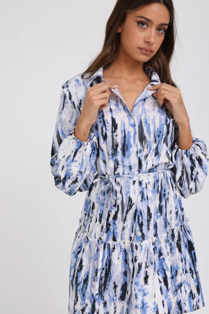 Silk & Salt the pietra mini dress^ Prints