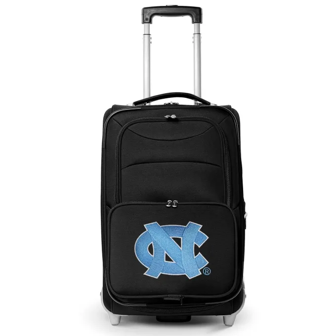 Silk & Salt North Carolina Tar Heels 21 Rolling Carry-On Suitcase^ Carry On Luggage