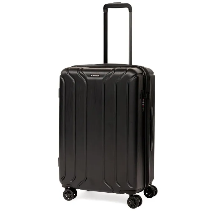 Silk & Salt NONSTOP YORK LuggaExpandable Spinner Wheels hard side shell Travel Suitcase Set 3 Piece Lightweight TSA Lock Double USB Port + 2 paccubes^ Carry On Luggage