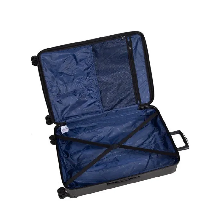 Silk & Salt American Flyer Moraga 3-Piece Hardside Spinner LuggaSet in Black^ Carry On Luggage