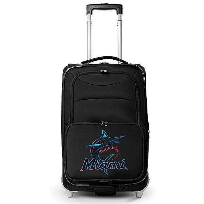 Silk & Salt MLB Miami Marlins 21-Inch Carry On Spinner^ Carry On Luggage